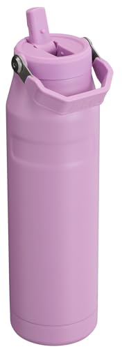 STANLEY IceFlow Flip Straw 36 OZ Insulated Stainless Steel Water Bottle Lilac