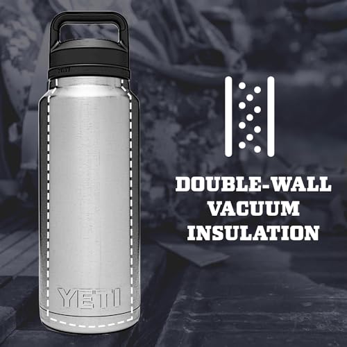 YETI Rambler 46 oz Chug Cap Bottle for Outdoor Enthusiasts