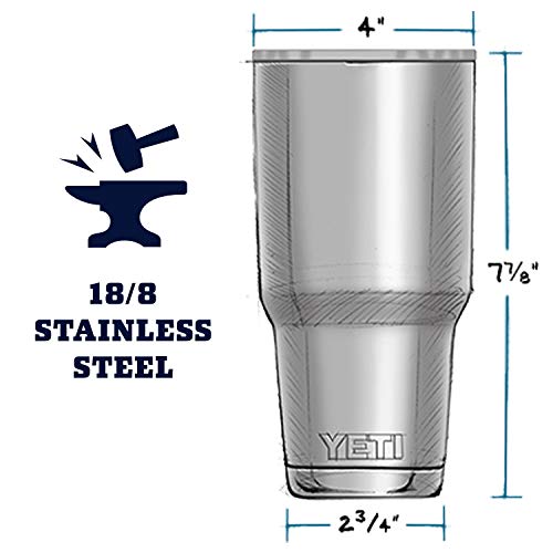 YETI Rambler 30 oz Stainless Steel Vacuum Insulated Tumbler