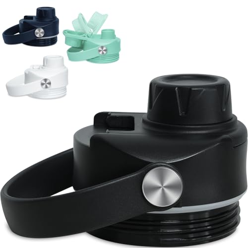 Replacement Chug Lid with Silicone Boot for YETI Rambler 36 oz Bottle