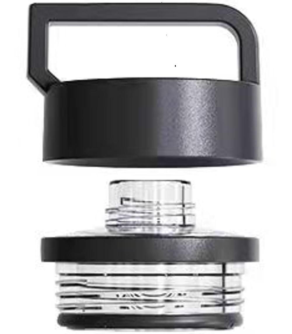 Chug Cap Replacement Lid for YETI Rambler Bottles (18oz-64oz) Black