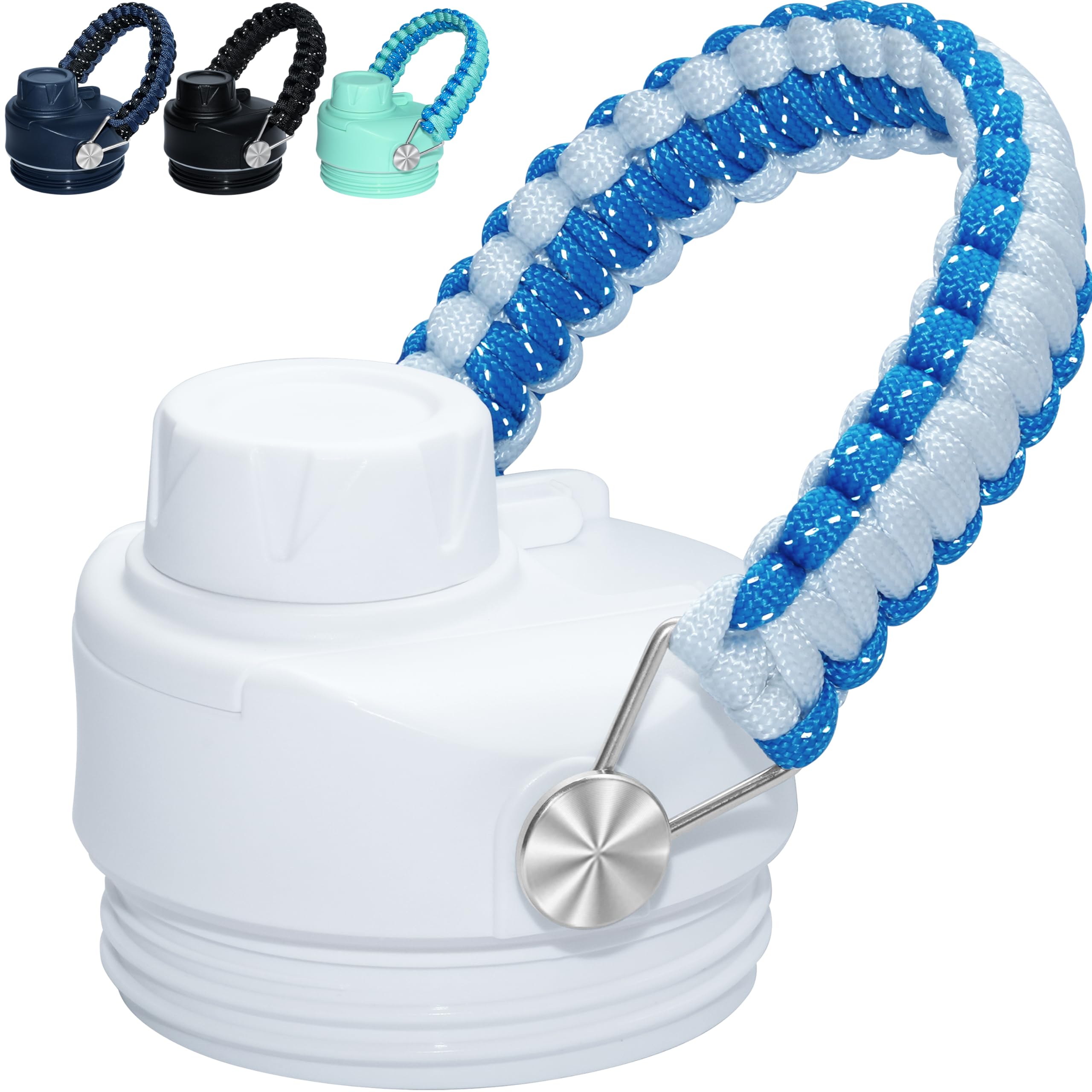 YETI Rambler Lid with Paracord Handle - 12, 18, 26, 36, 64 oz Spout Cap